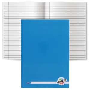 ■ Premto - A4 160pg Hardcover Notebook - Printer Blue