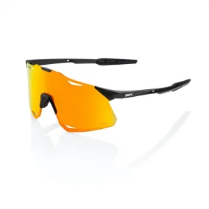 100% Hypercraft - Matte Black - HiPer Red Lens