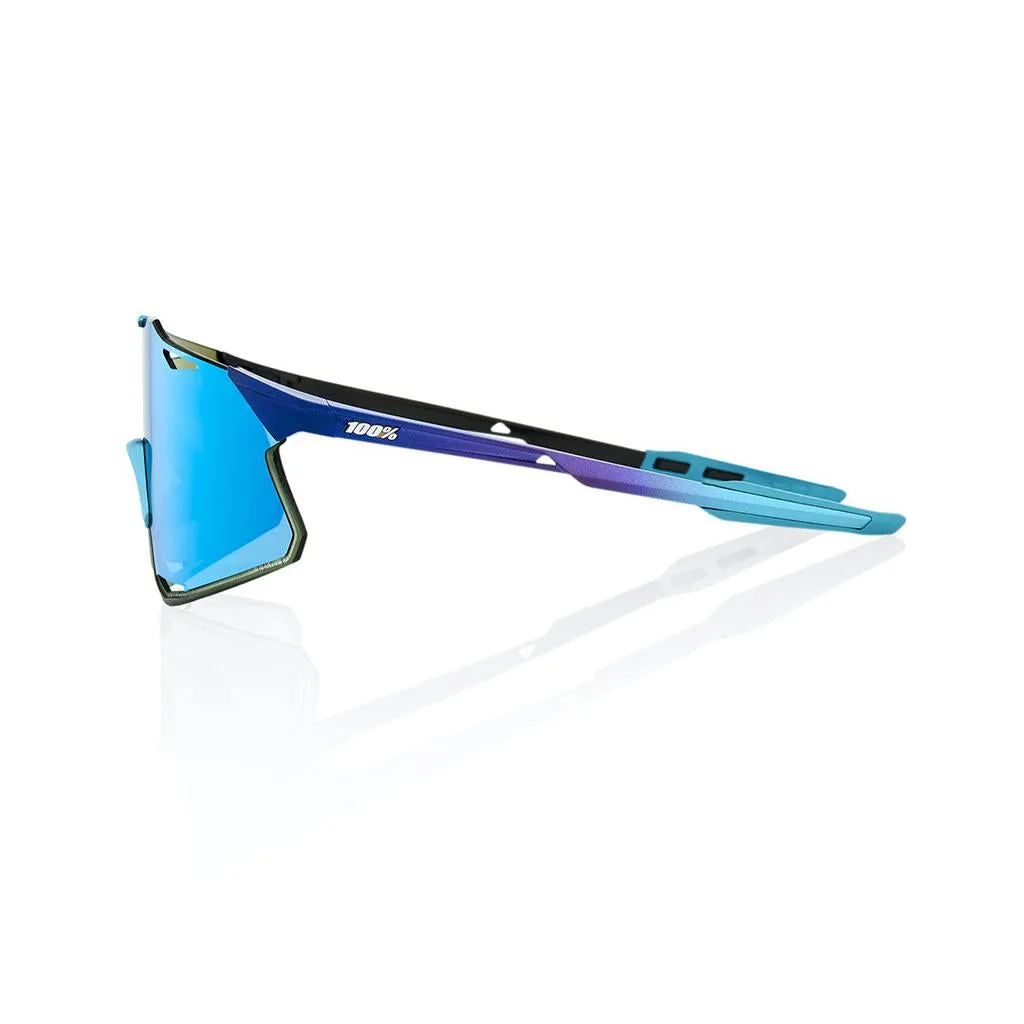100% Hypercraft - Matte Metallic Into the Fade - Blue Topaz Multilayer Mirror Lens