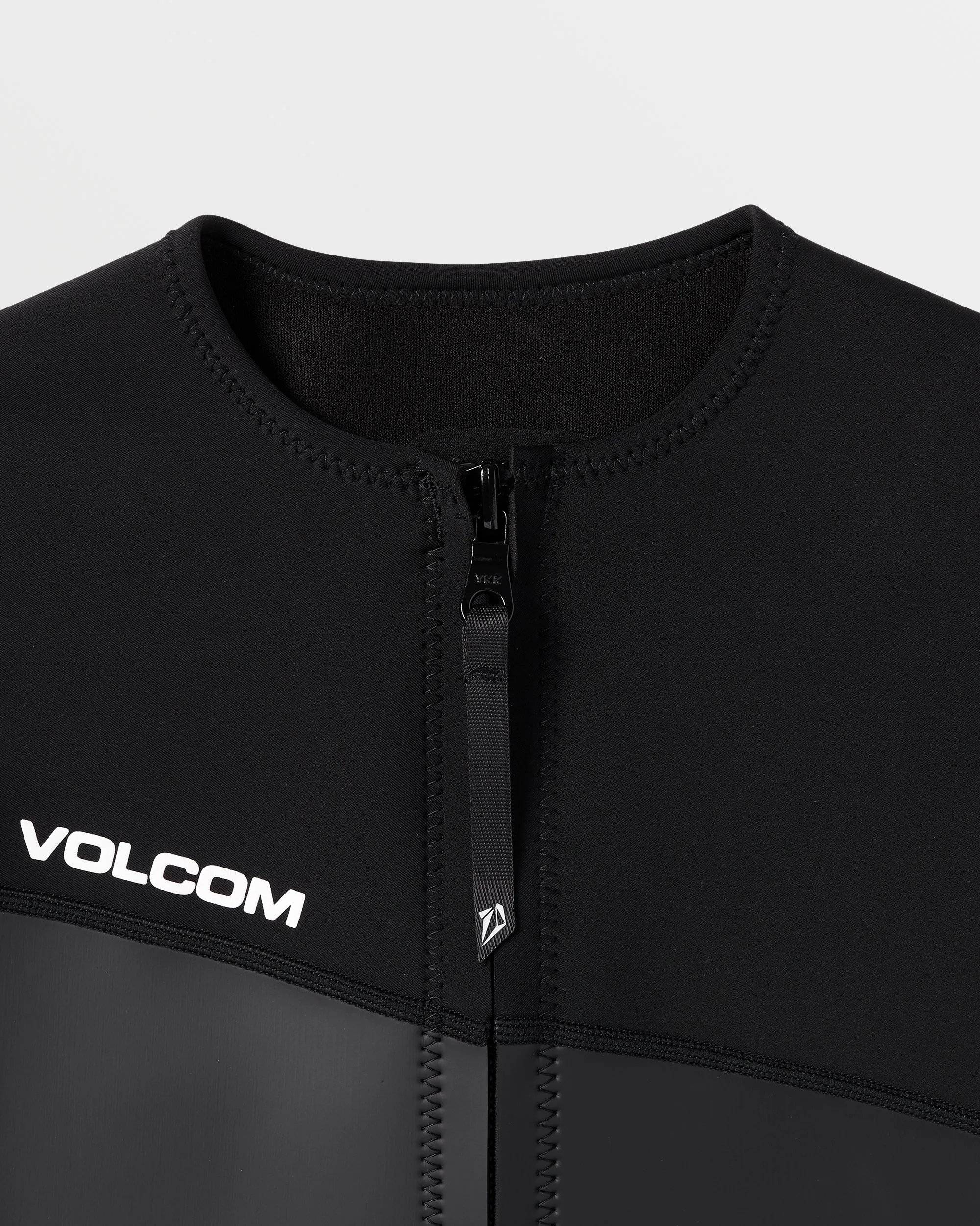 1.5Mm Front Zip Neoprene Jacket - BLACK