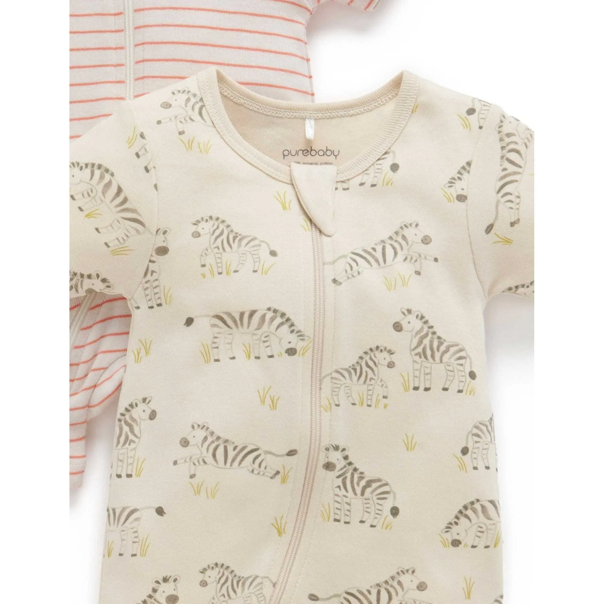 2 Pack Digital Growsuit - Grazing Zebra