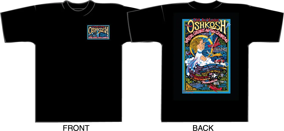 2014 “Retro” Oshkosh AirVenture T-shirt