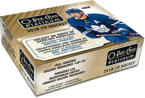 2018-19 Upper Deck O-Pee-Chee Platinum Hobby Box