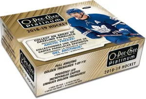 2018-19 Upper Deck O-Pee-Chee Platinum Hobby Box