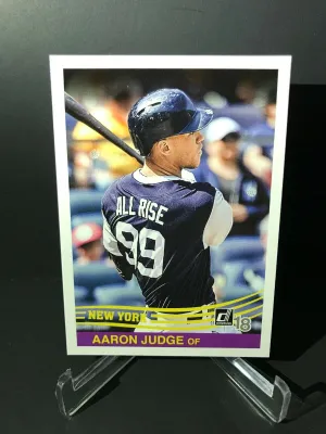 2018 Donruss Variations #253 Aaron Judge RETRO