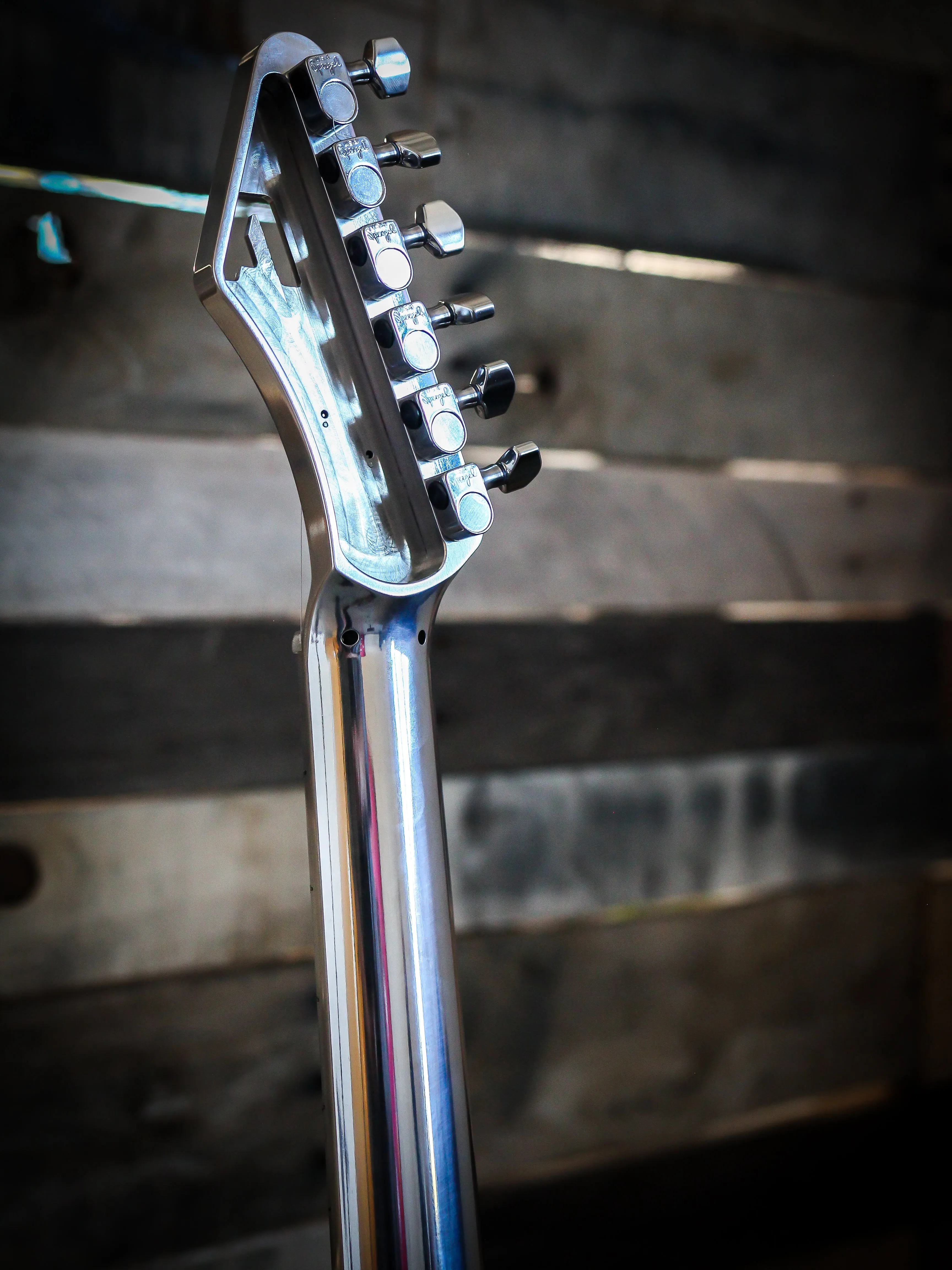 24" Scale Aluminum Guitar Neck