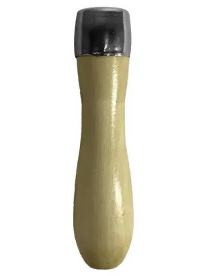 5 1/4" Wooden Rasp Handle.