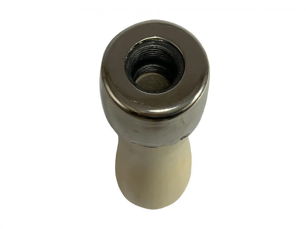 5 1/4" Wooden Rasp Handle.