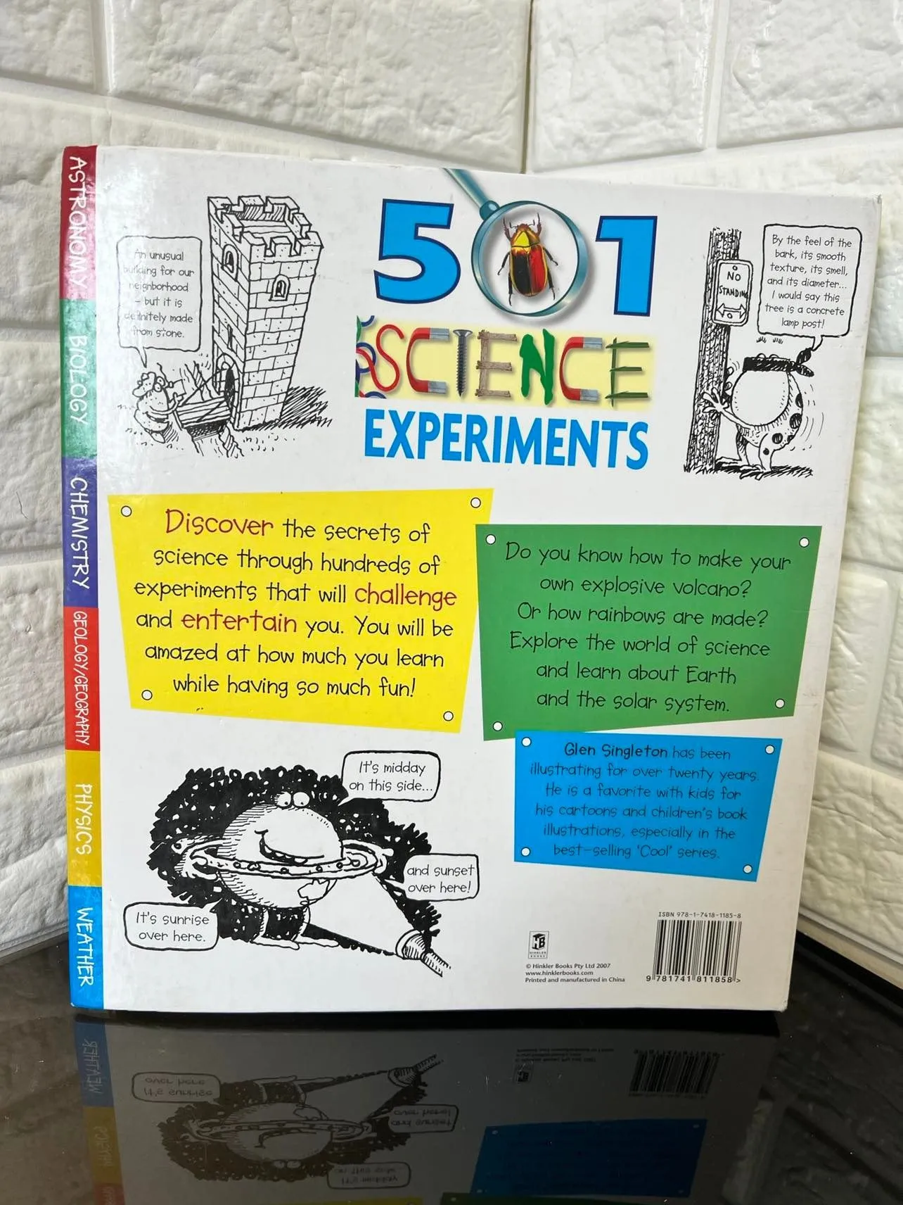 501 Science Experiments Hardcover