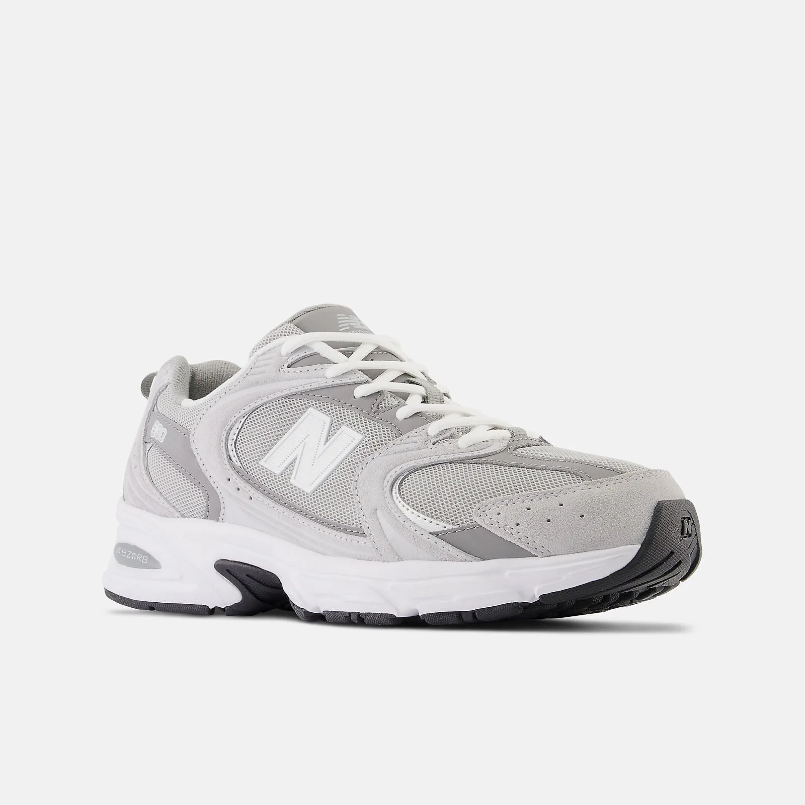 530 Raincloud with shadow grey and silver metallic