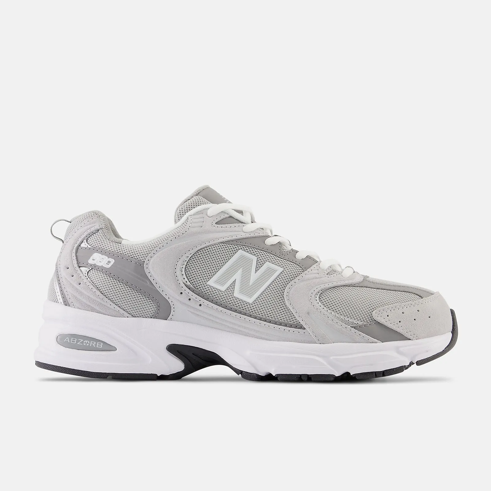 530 Raincloud with shadow grey and silver metallic