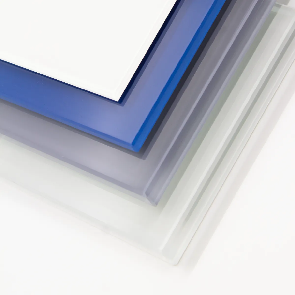 6mm Standard Color Matte Glass Samples