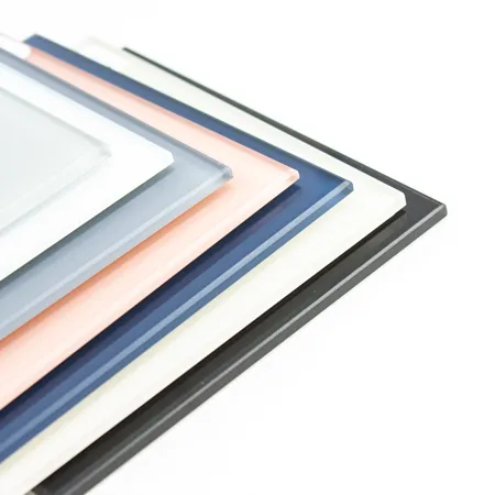 6mm Standard Color Matte Glass Samples