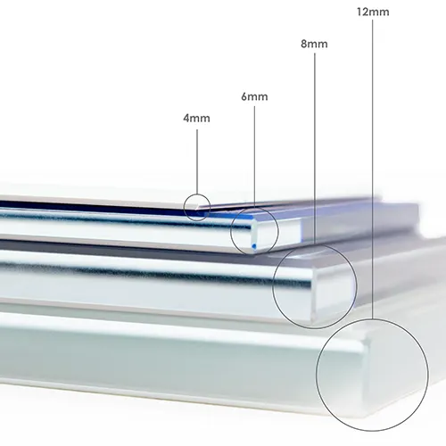 6mm Standard Color Matte Glass Samples