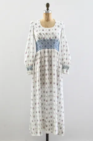 70's Smocked Dress