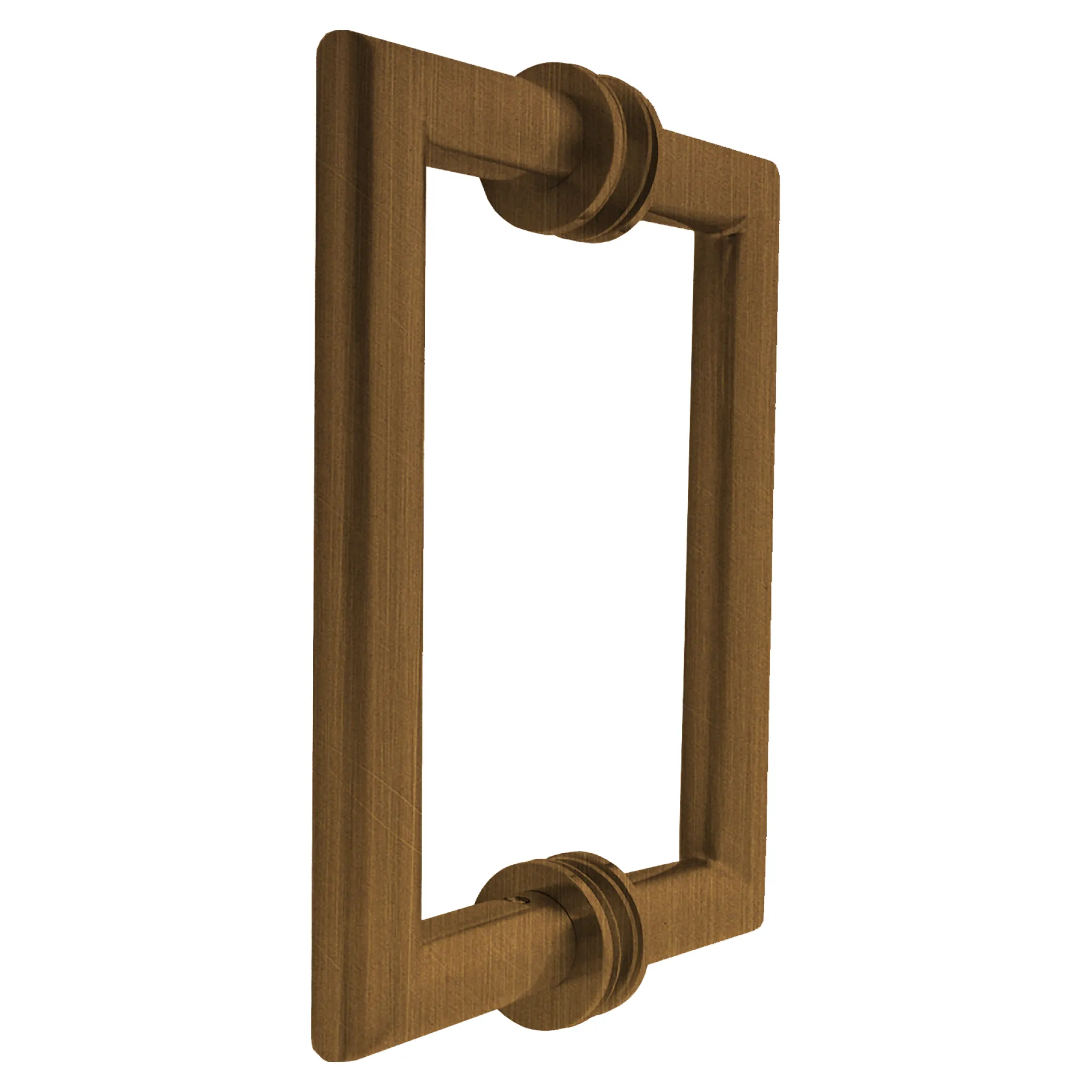 8" x 8" Shower Handle - Mitered (CH, BN, MBL, SB, PN, BBRZ, GM, ORB, W, AB, PB)