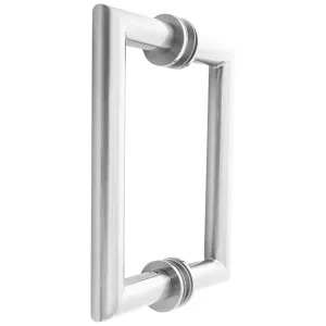 8" x 8" Shower Handle - Mitered (CH, BN, MBL, SB, PN, BBRZ, GM, ORB, W, AB, PB)