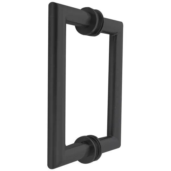 8" x 8" Shower Handle - Mitered (CH, BN, MBL, SB, PN, BBRZ, GM, ORB, W, AB, PB)
