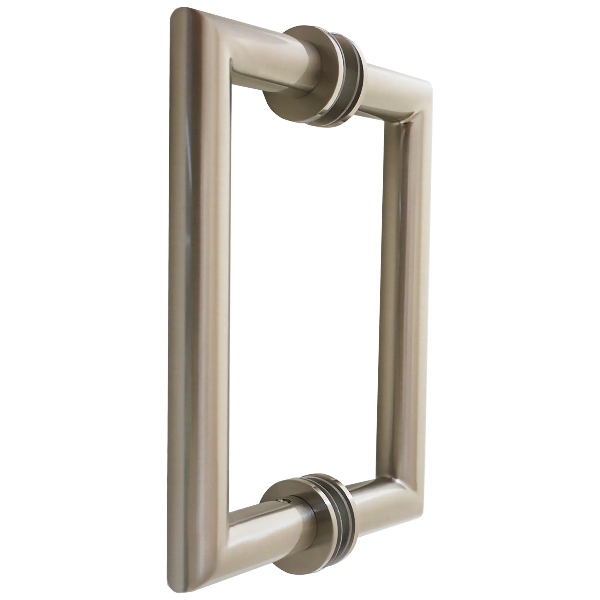 8" x 8" Shower Handle - Mitered (CH, BN, MBL, SB, PN, BBRZ, GM, ORB, W, AB, PB)