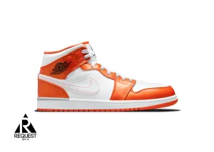 Air Jordan 1 Retro Mid “Electro Orange”