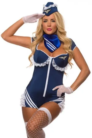 Airline Stewardess Costume