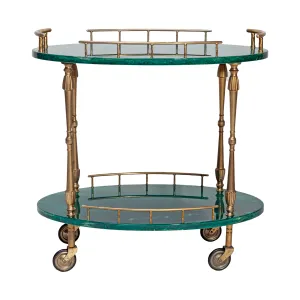 Aldo Tura  Bar Cart
