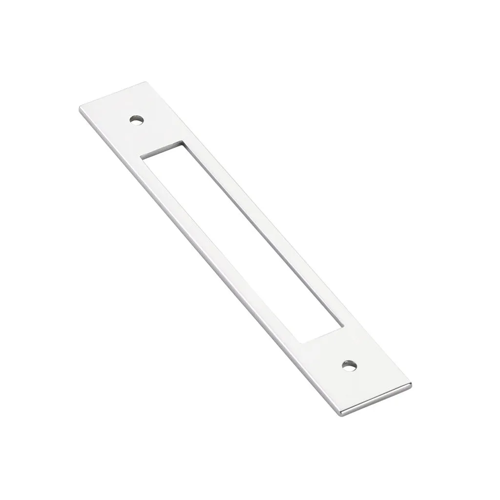Alexander Cabinet Pull Handle - Cabinet Mount - 5" Brass/Polished Chrome