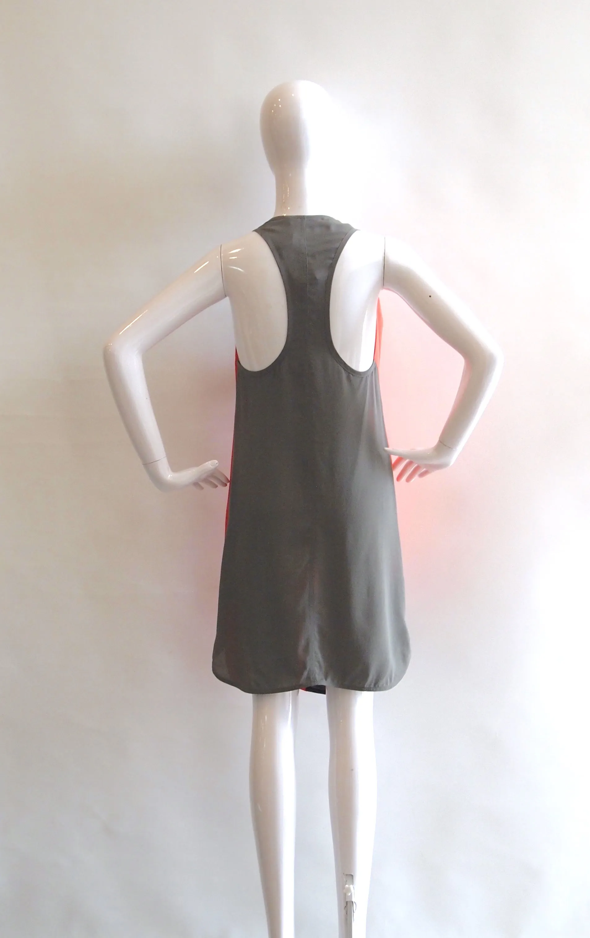 Alexander Wang silk colorblock dress