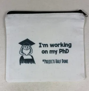 Alice Peterson Company PO104 Projects Half Done Pouch