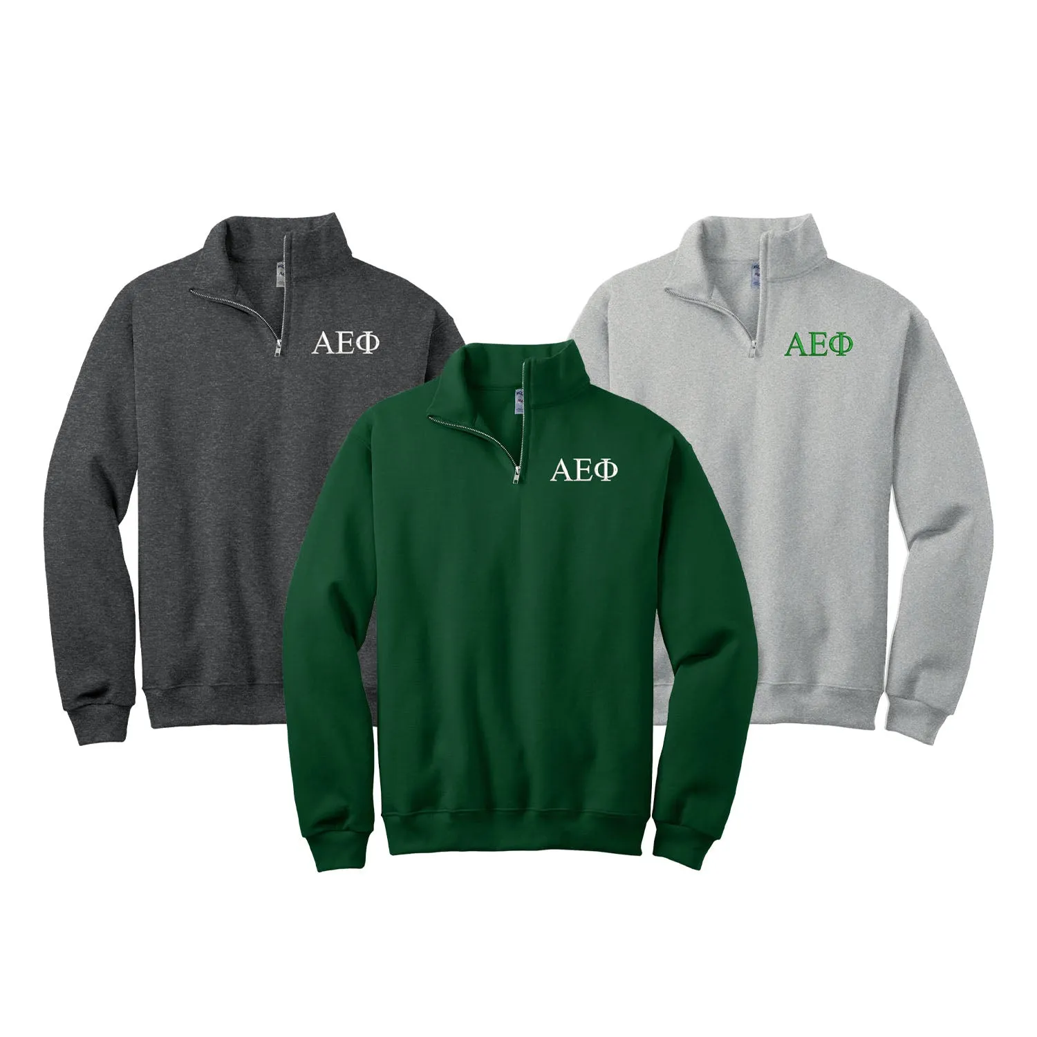 Alpha Epsilon Phi Pullover Qzip Sweatshirt