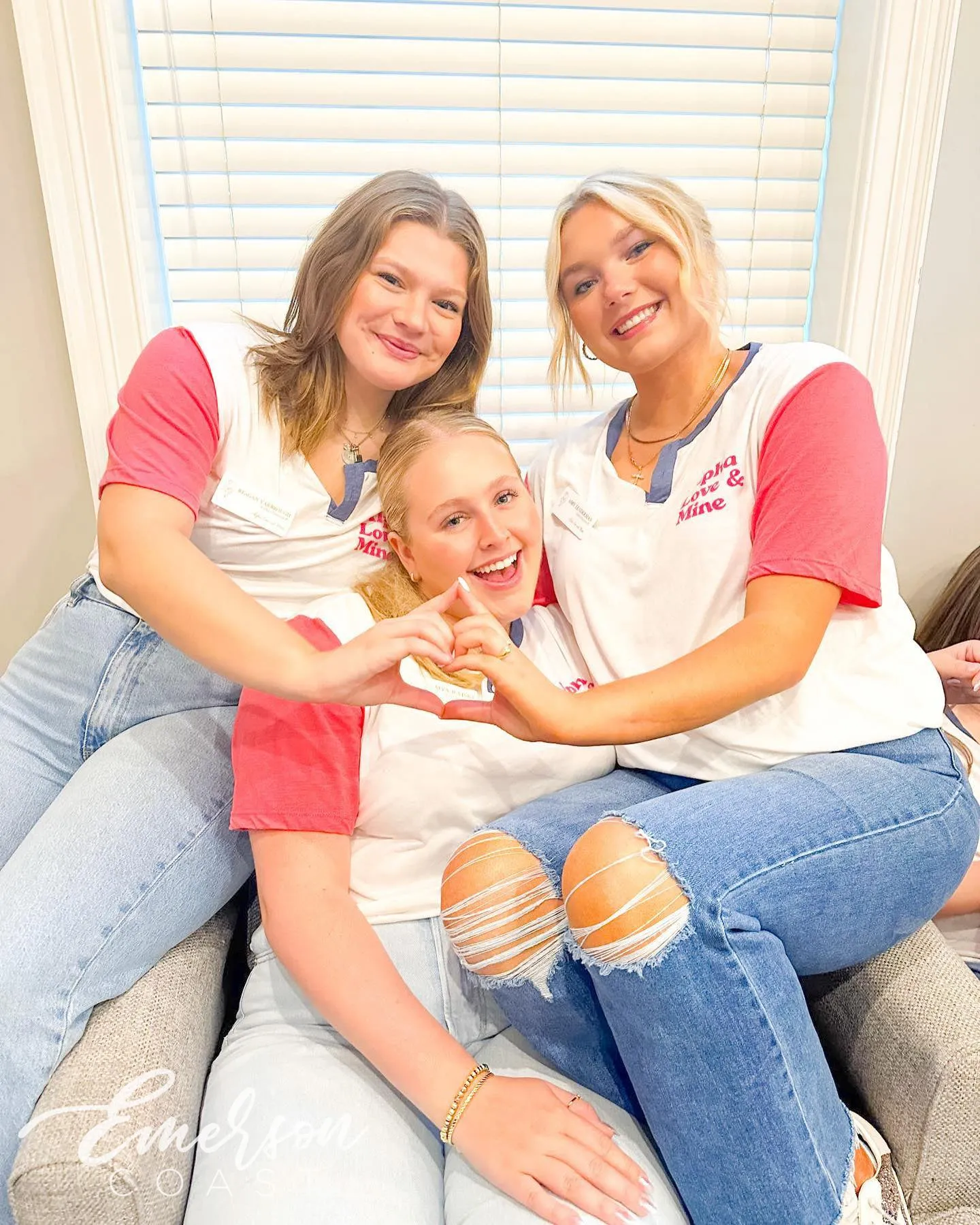 Alpha Love and Mine Colorblock Henley