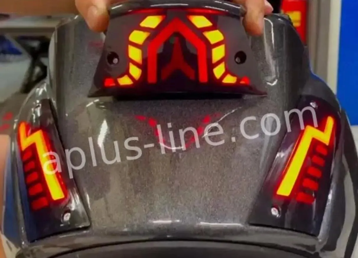 Alpha Styling Rear Light Flow/Matrix | Piaggio ZIP 2000/SP 50/125/150cc 2/4T