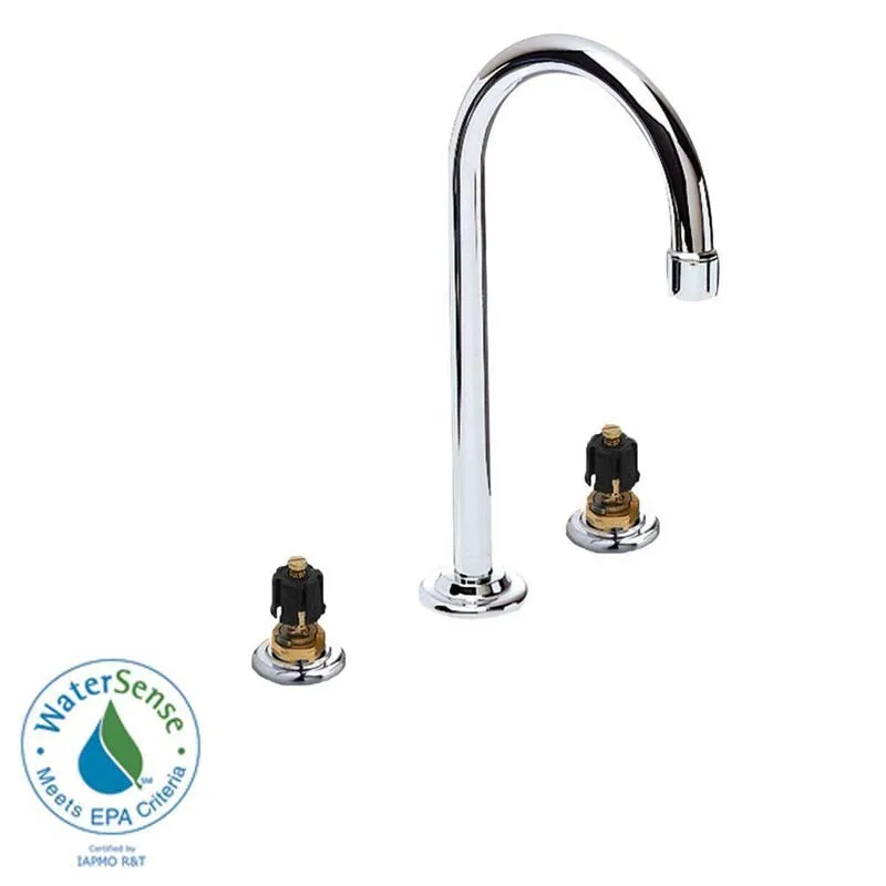 American Standard 6832.000.002 Heritage 8" Widespread 2-Handle High-Arc Bathroom Faucet in Polished Chrome