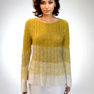 Anthropologie Wool Mohair Colorblock Sweater Women’s Small