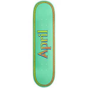 April - OG Logo Retro 8.0 Skateboard Deck
