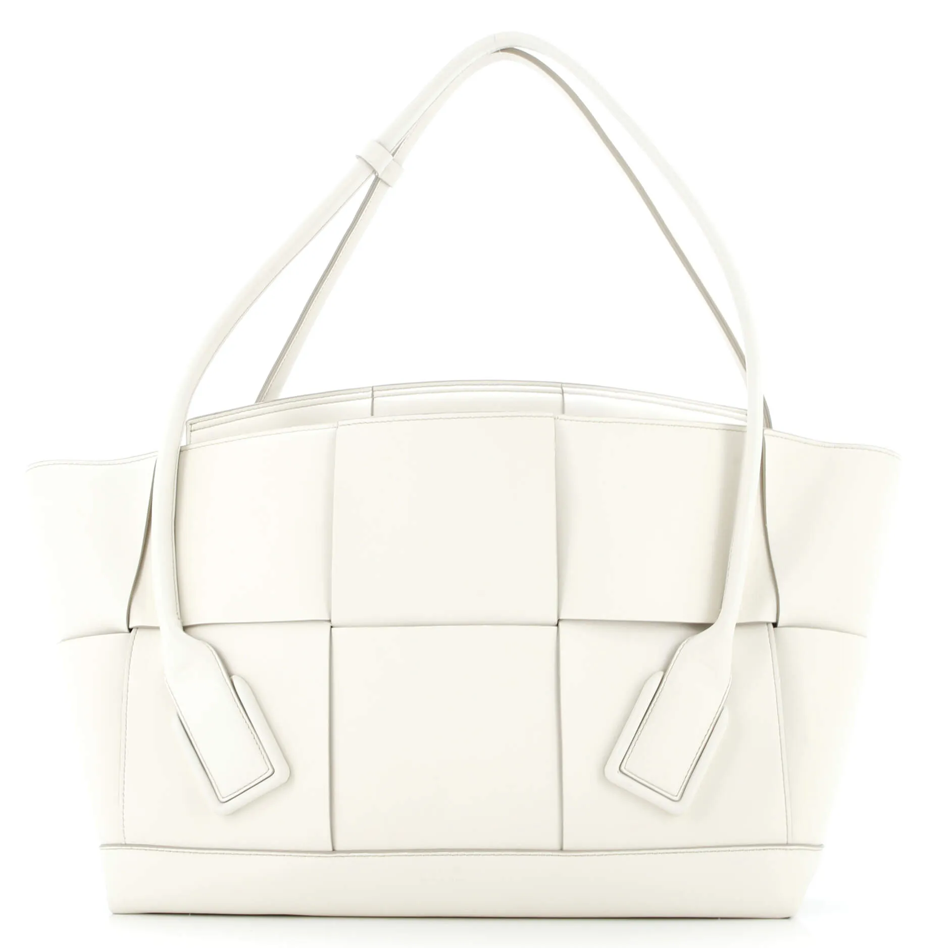 Arco Bag Maxi Intrecciato Leather Large