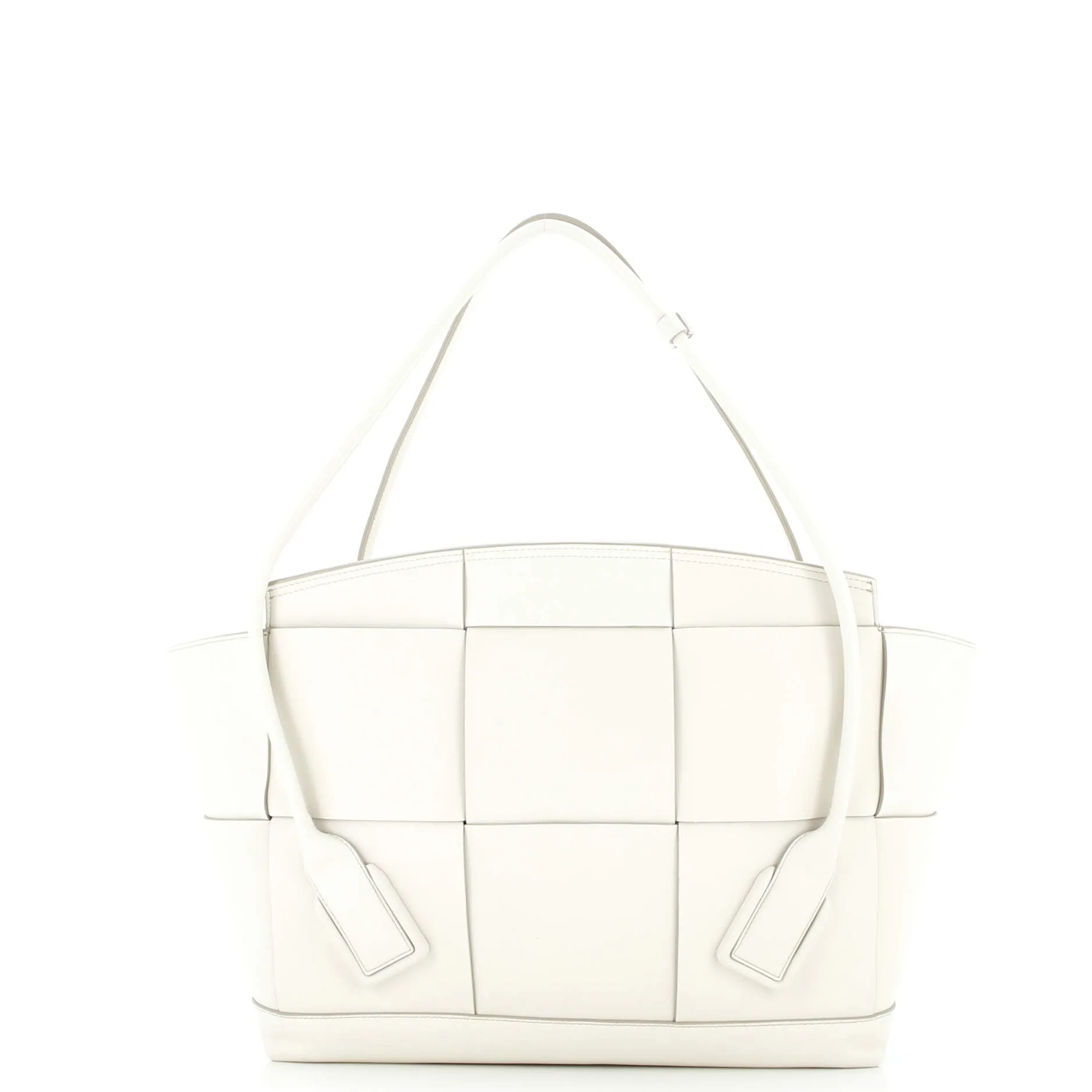 Arco Bag Maxi Intrecciato Leather Large