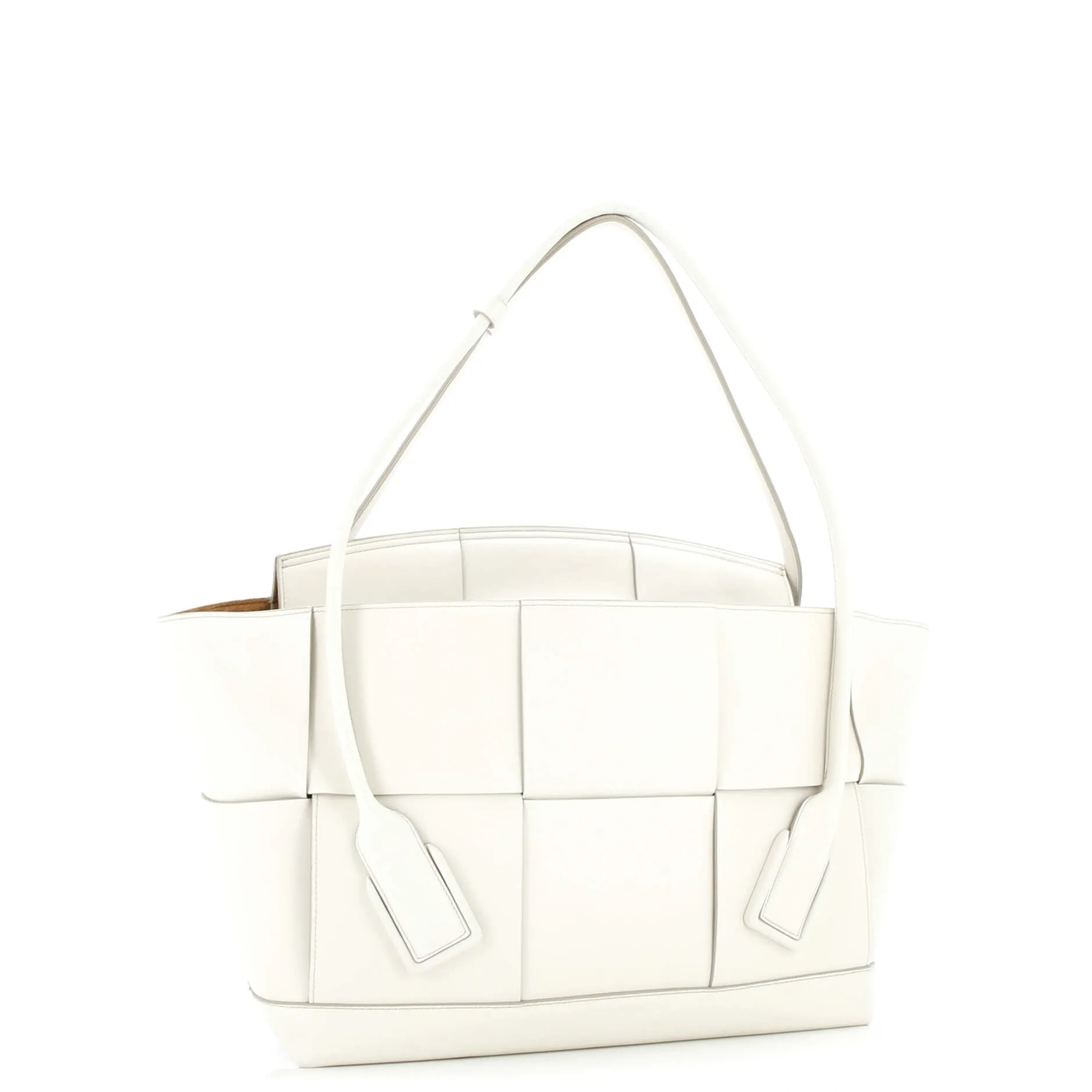 Arco Bag Maxi Intrecciato Leather Large