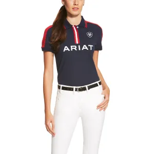 Ariat Women's New Team Polo 2.0 - Navy
