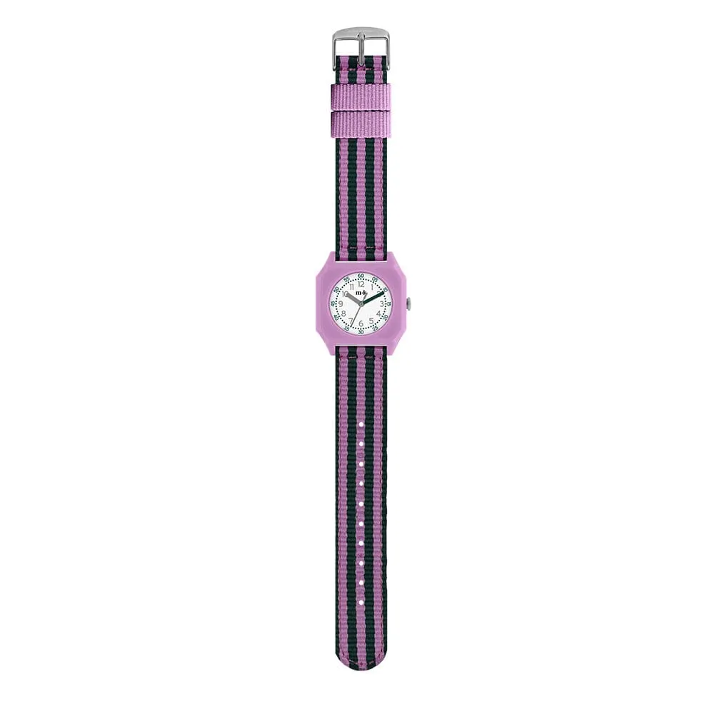 Armbanduhr "Stripes - Lavender Field"