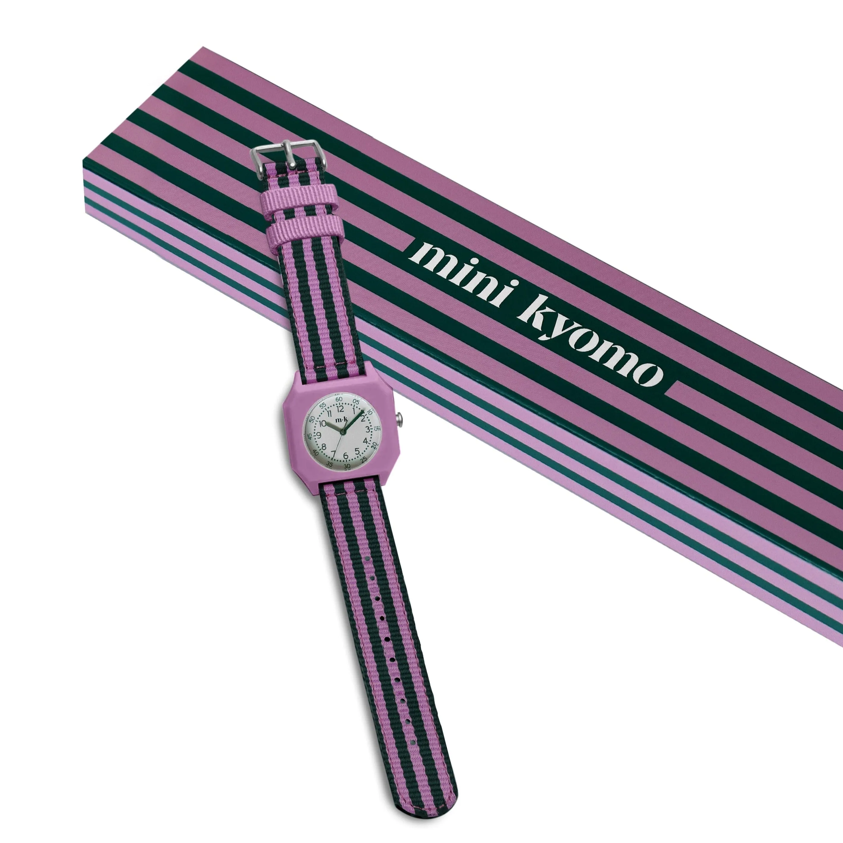 Armbanduhr "Stripes - Lavender Field"