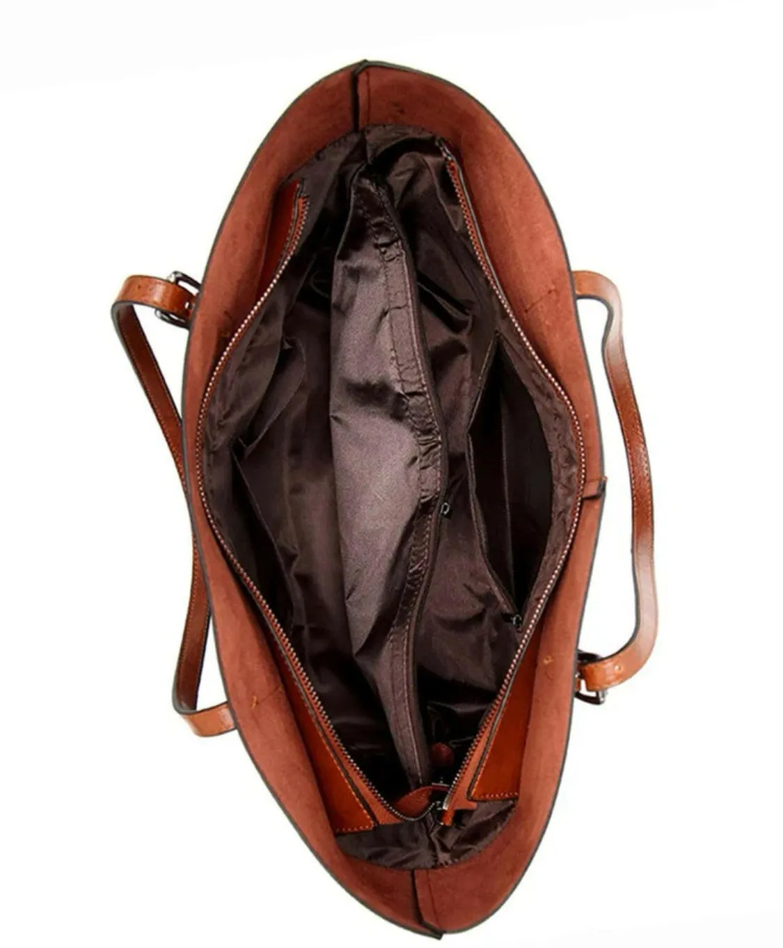 Artificial Leather Shoulder Bag With Fixed Shoulder Strap