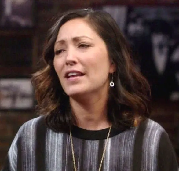 As Seen on Rizzoli & Isles Geometric Pewter & Gold Earrings