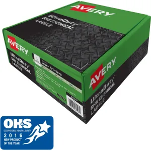 Avery® UltraDuty Warning Label