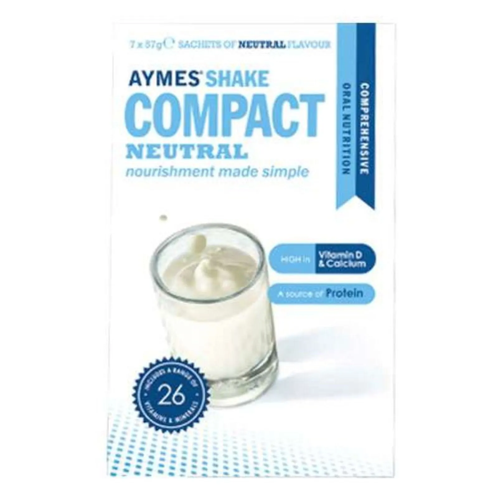 Aymes Compact Neutral Shake Sachet 57g x 7