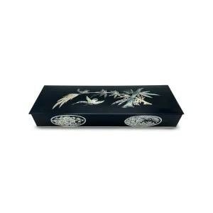 Bamboo & Birds Long Keepsake Box
