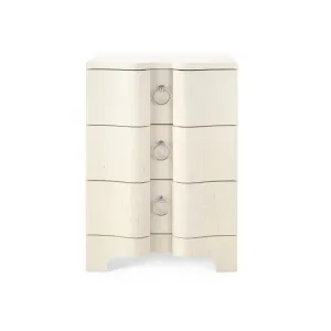 Bardot 3 Drawer Side Table - Natural