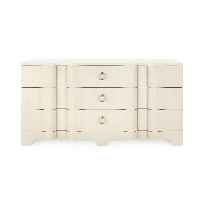 Bardot Extra Large 9 Drawer Dresser - Natural