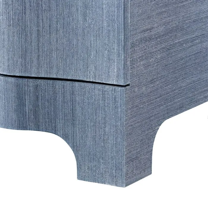 Bardot Extra Large 9 Drawer Dresser - Navy Blue