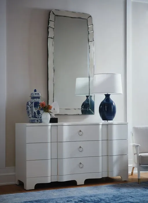Bardot Extra Large 9 Drawer Dresser - White